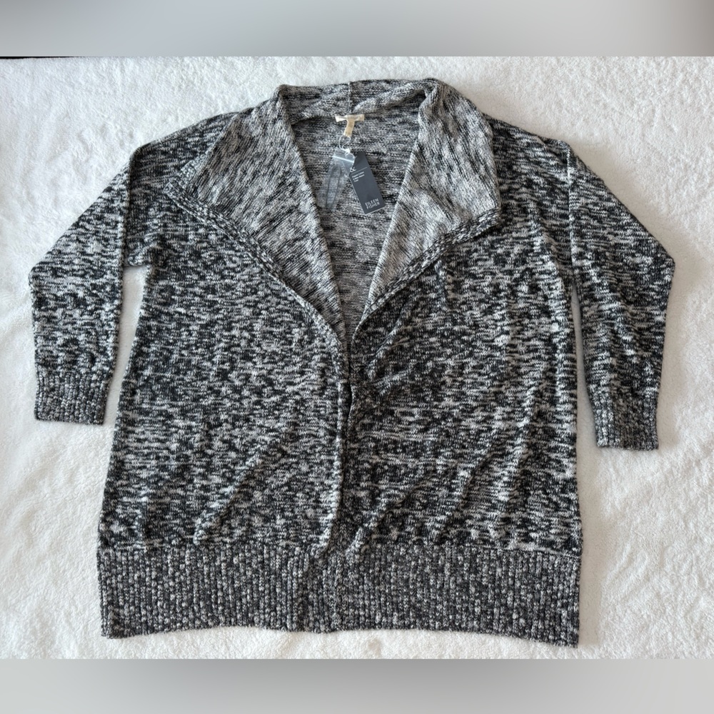 Drape Front Long Cardigan Sweater-NWT